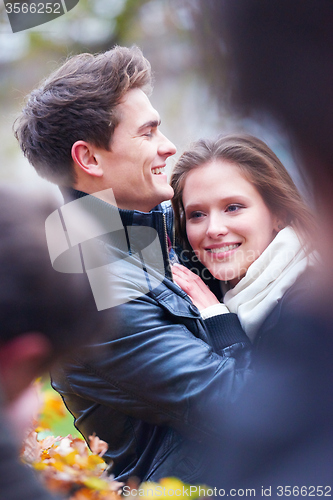 Image of autumn couple