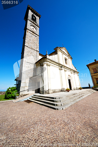 Image of monument  architecture in italy europe   and sunlight