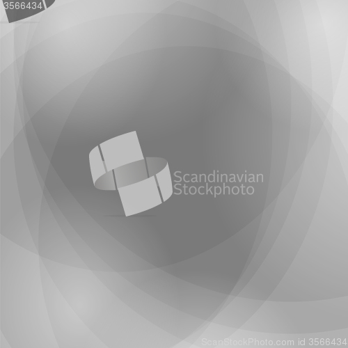 Image of Vector Abstract Grey Wave Background