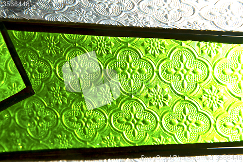 Image of  glass and sun in morocco   window   light