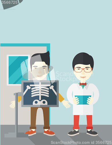 Image of X-rays.