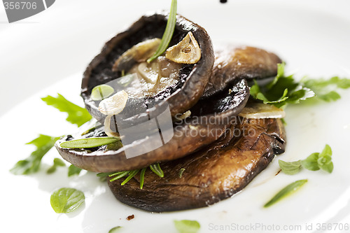 Image of cooked mushrooms