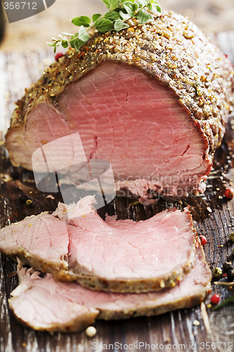 Image of juicy  roast beef