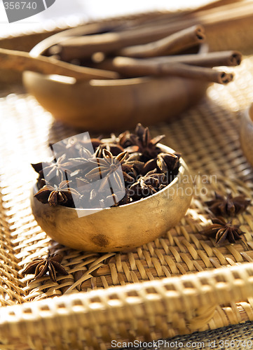 Image of bowls with spices