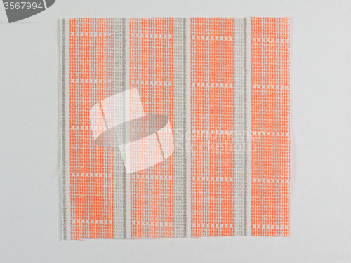 Image of Orange fabric sample