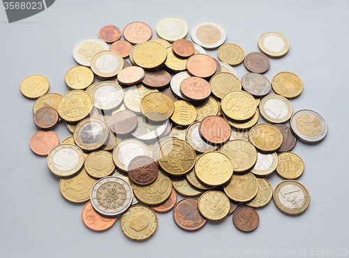 Image of Euro coins