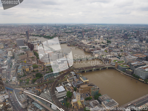 Image of Aerial view of London