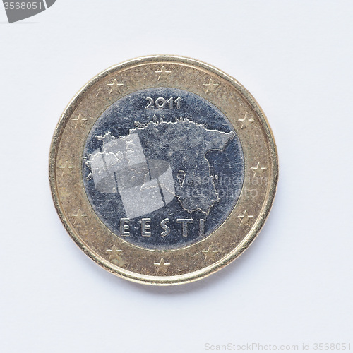 Image of Estonian 1 Euro coin