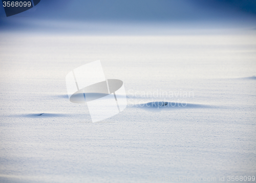 Image of Smooth snow background