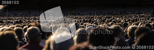 Image of Large crowd of people