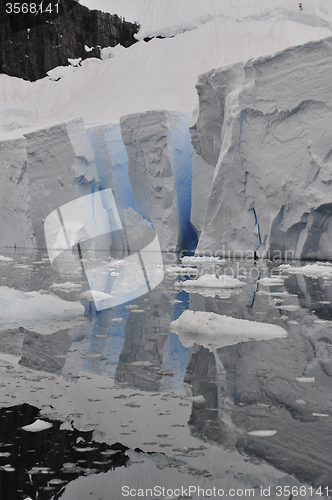 Image of Icebergs in Antarctica