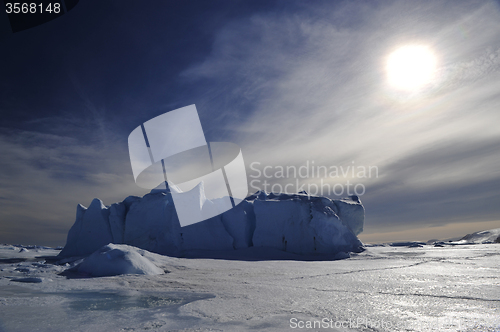 Image of Icebergs in Antarctica