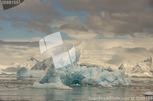 Image of Icebergs in Antarctica