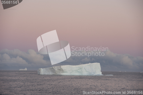 Image of Icebergs in Antarctica