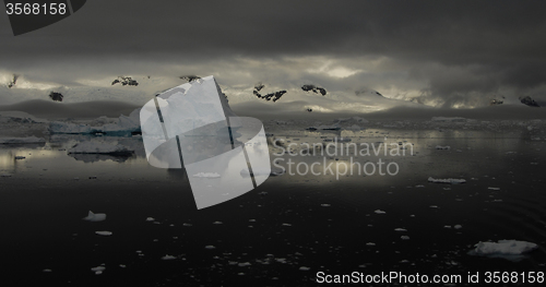 Image of Icebergs in Antarctica