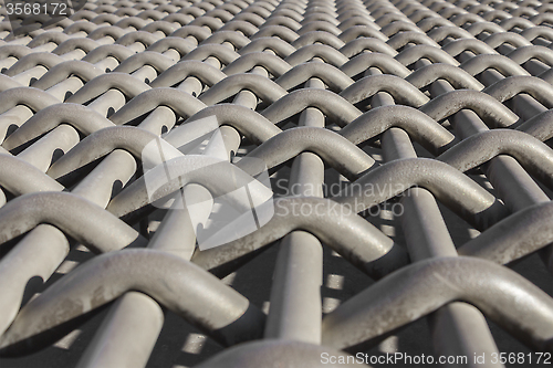 Image of Steel network background