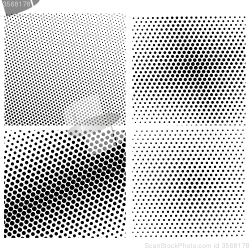Image of Set of  Halftone Dots