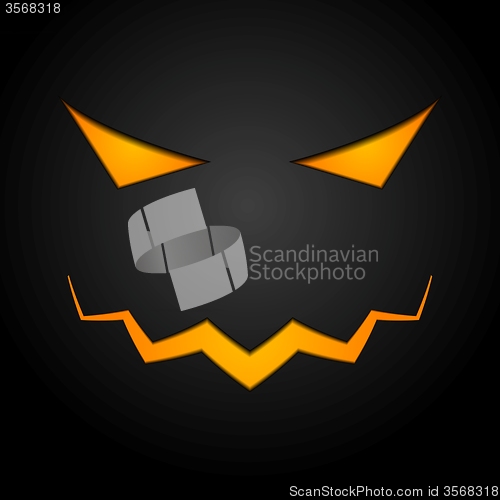 Image of Halloween monster mask vector design