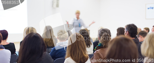 Image of Audience in the lecture hall.