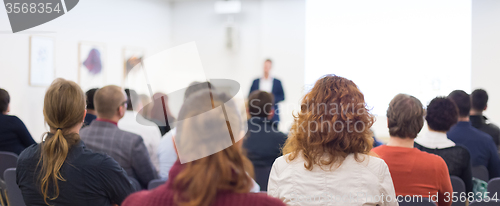 Image of Audience in the lecture hall.