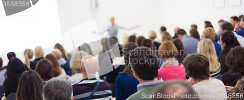 Image of Audience in the lecture hall.