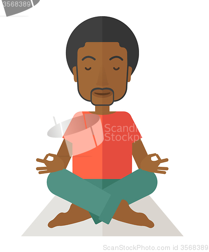 Image of Yoga man