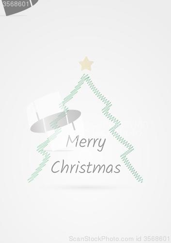 Image of merry christmas card