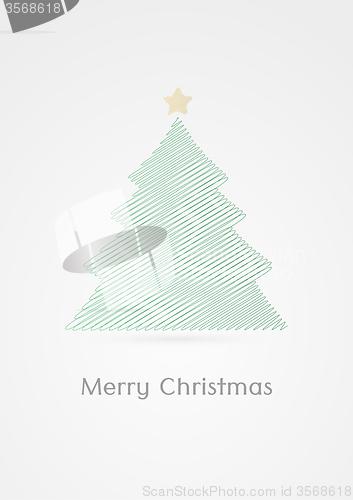 Image of merry christmas card