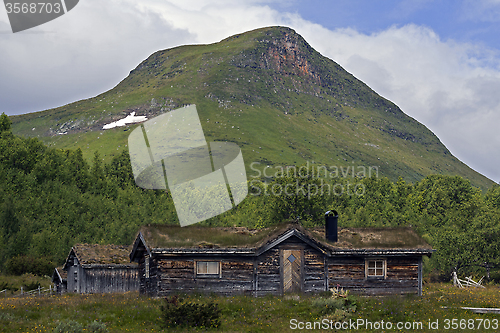 Image of mountain farm