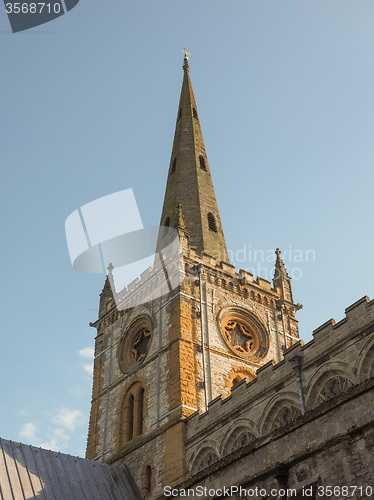 Image of Holy Trinity church in Stratford upon Avon