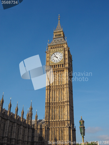 Image of Big Ben in London