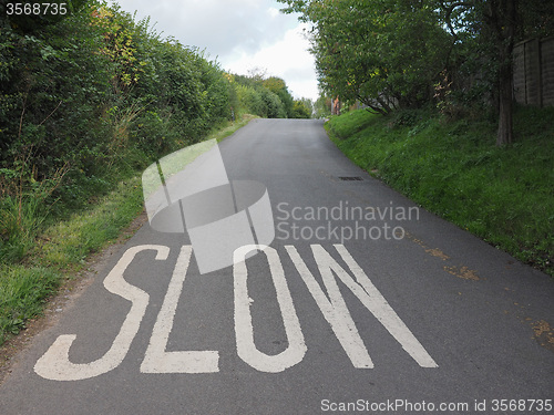 Image of Slow sign