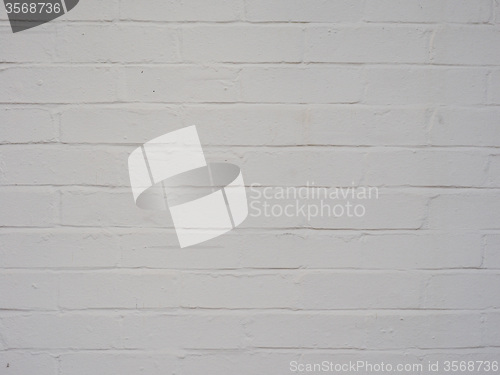 Image of White brick wall background