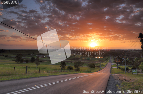 Image of Sunrise over Orchard Hills Penrith