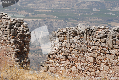 Image of Ruins of fortress wall.