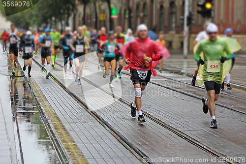 Image of Marathon runners