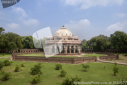 Image of Isa Khan Tomb, New Delhi. India.