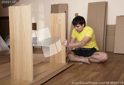 Image of Assembling furniture