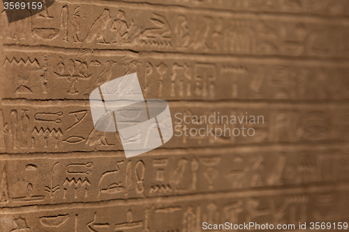 Image of Hieroglyphic detail