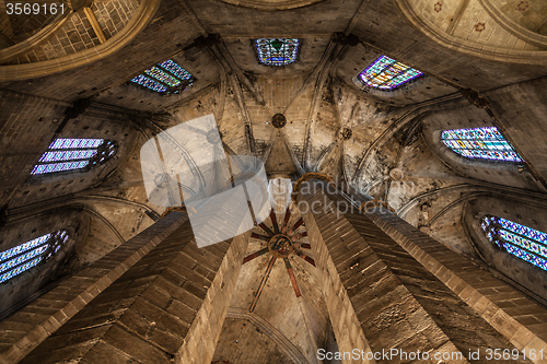 Image of Gothic church interior
