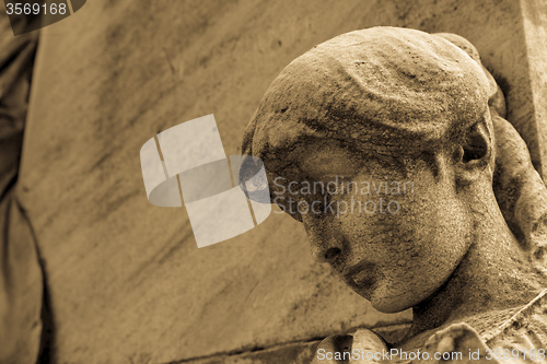 Image of Old Cemetery statue