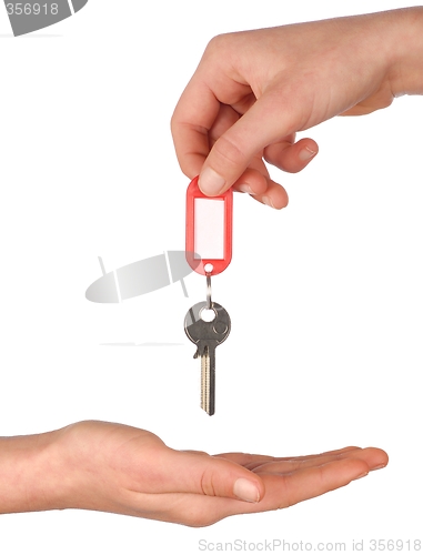 Image of Hands with Key