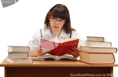 Image of Girl with Book