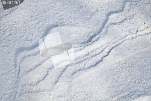 Image of Snow crust