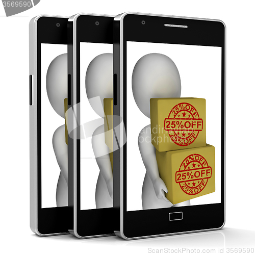 Image of Twenty Five Percent Off Boxes Show 25  Price Markdown