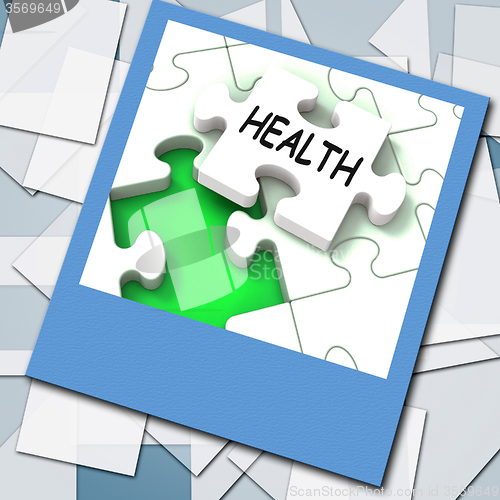 Image of Health Photo Shows Medical Wellness And Self Care