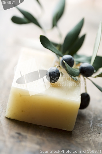 Image of olive soap