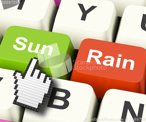 Image of Sun Rain Computer Mean Weather And Seasons