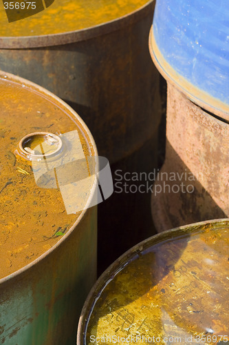 Image of Oil drums