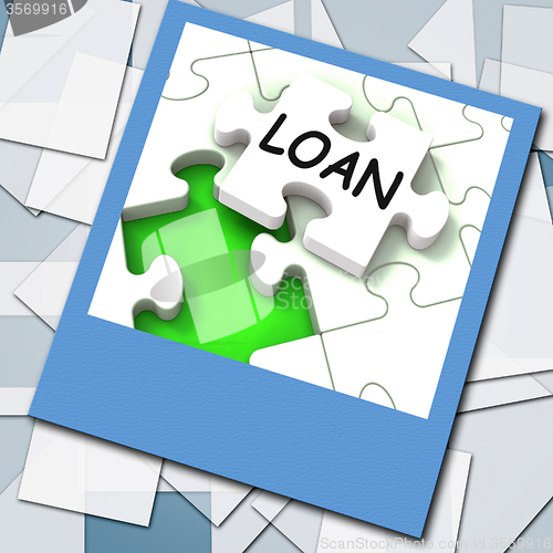 Image of Loan Photo Shows Online Financing And Lending